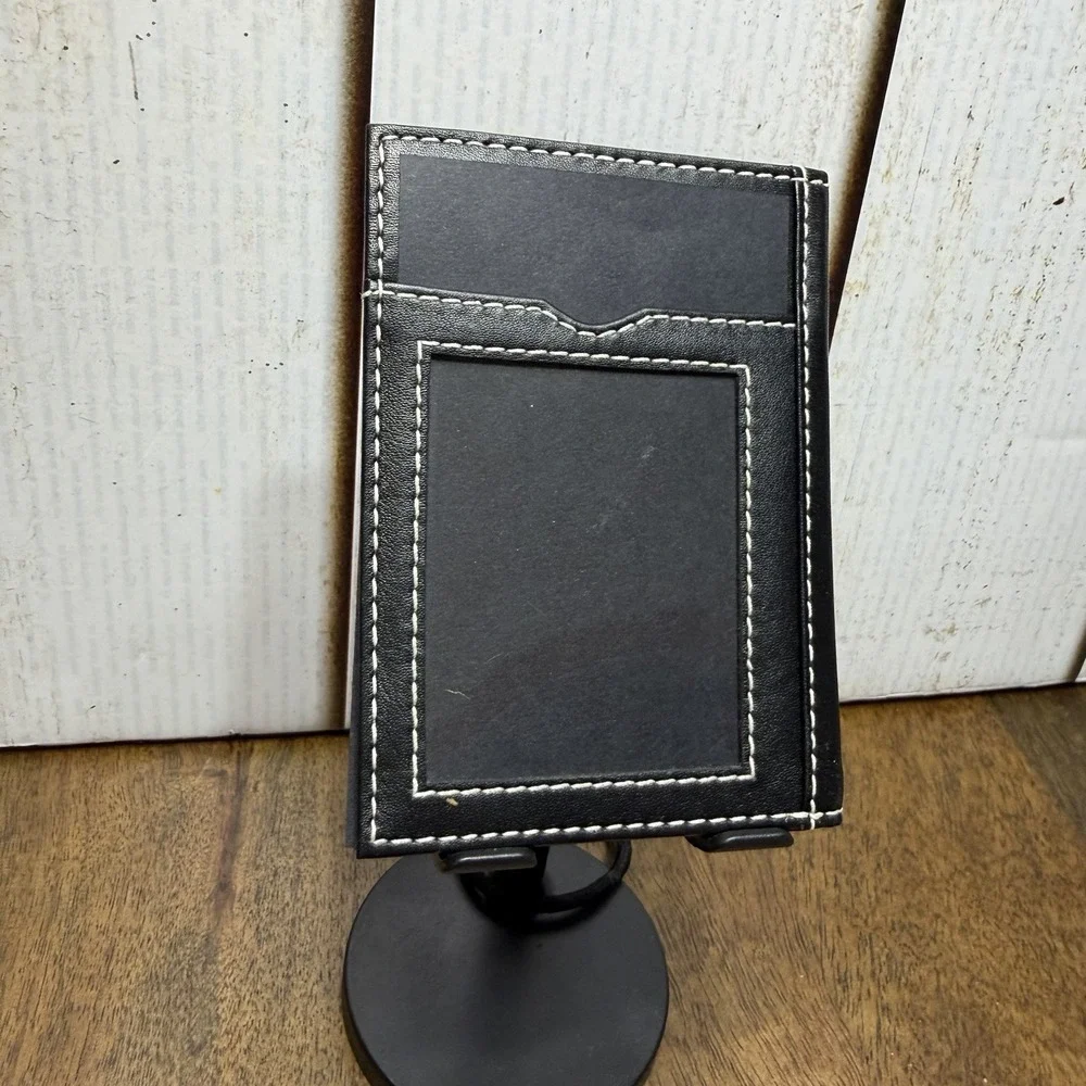 Breitling Leather Golf Score Card Book With Pencil RARE